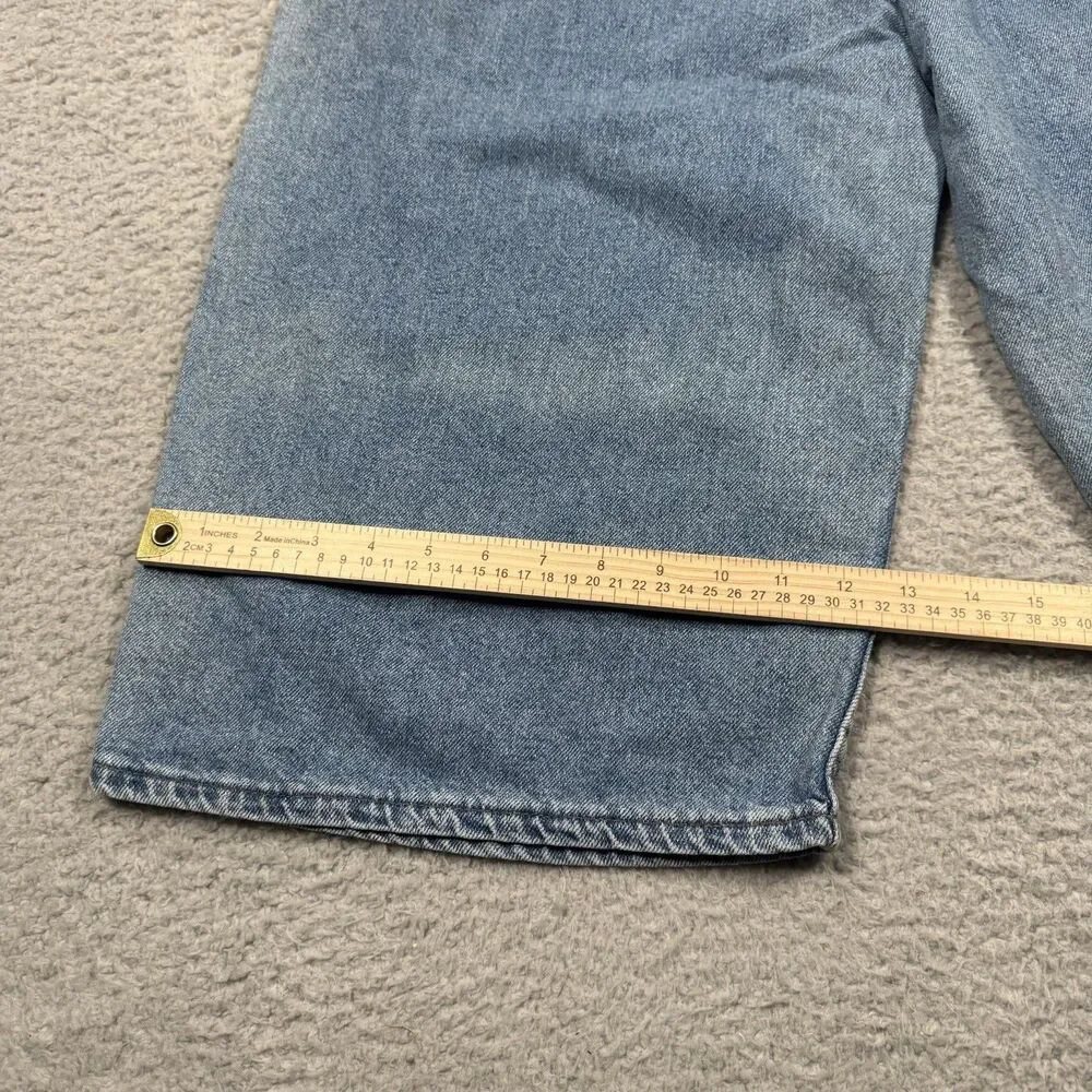 VTG 90s Levis Extremely Big Jeans Black Tab Baggy Shorts Jorts Men Size 32